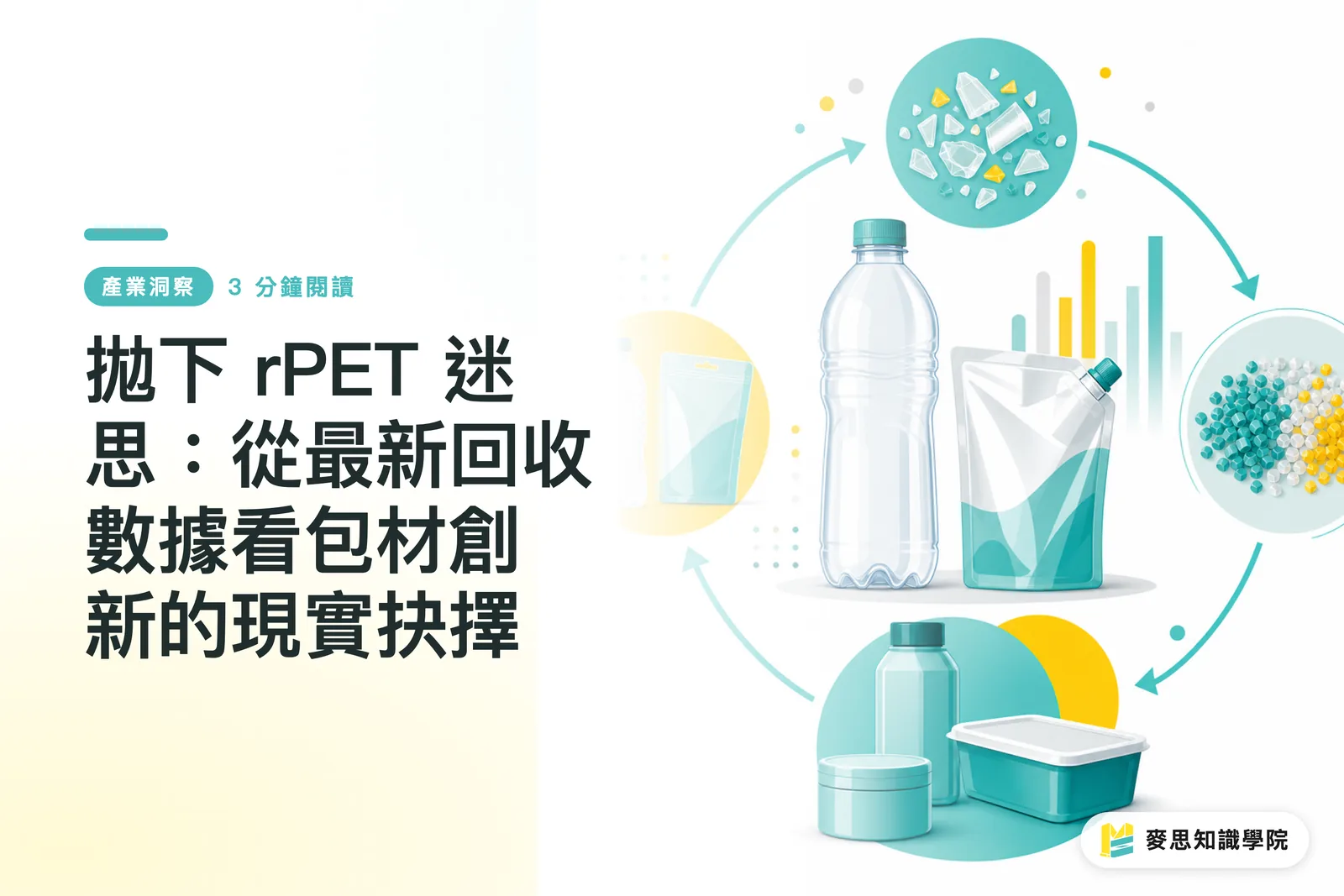 拋下 rPET 迷思:從最新回收數據看包材創新的現實抉擇
